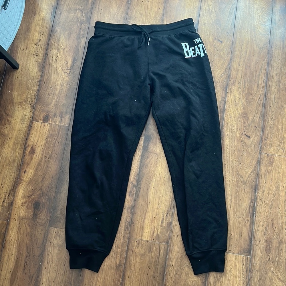 The Beatles black joggers